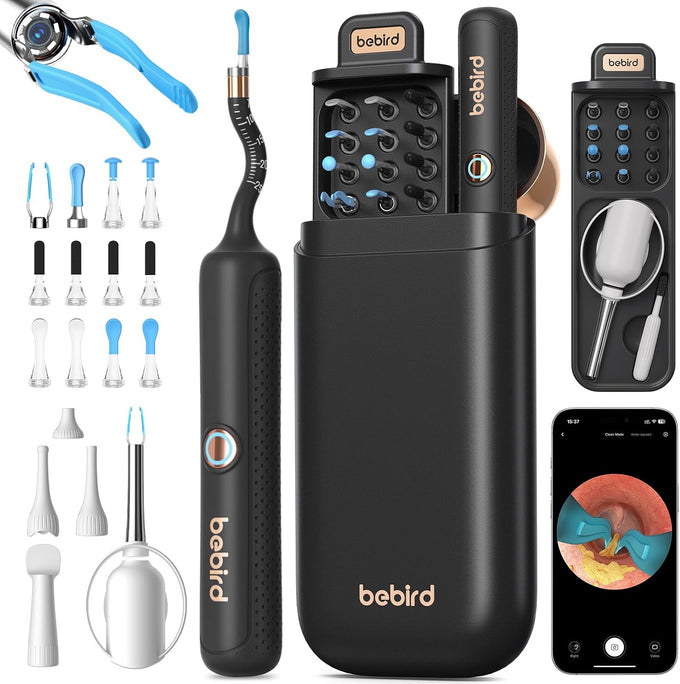 Bebird R37R Ear Wax Removal Tool Camera, Flexible Scope and Visual Tweezers