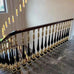 Metal Balusters Spindle for Stairway, Stair Railing Column - Durable Magnesium Aluminum Alloy for Staircases, Elegant Black and Gold Finish, Decorative and Supportive Post for Indoor Stairs(Green,1pc)