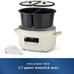 Crock-Pot MultiMeal Multicooker and Programmable Slow Cooker with Bake Function, Create 2 Dishes Simultaneously, Two 3.7qt Nonstick Pots Feed 8+ People, Dishwasher-Safe