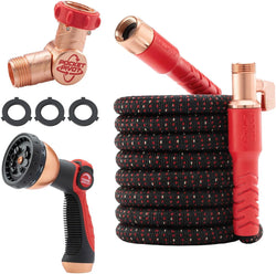 Pocket Hose Ballistic 50 FT Expandable Garden Hose, No-Kink, As Seen on TV