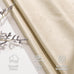 JIUZHEN Beige Velvet Blackout Curtains 52W x 120L 2 Panels with Tiebacks