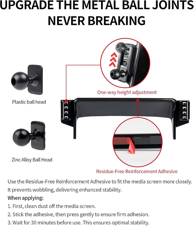 Car Phone Holder for Honda HR-V/CR-V/CRV Hybrid 2023-2026, 7/9"Screen Mount