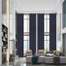 Qiseca Extra Long Curtains High Ceiling Drapes 20Ft for Living Room, Tall Windows Custom Made 2 Story Blackout Curtains for High Living Room Bedroom Loft Theater W52xL240 Inches Long 1 Panel, White
