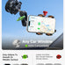 MAGIC JOHN Metal Car Phone Holder 360° Rotation Suction Mount Windshield