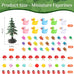 115Pcs Fairy House Kit Mini Fairy Garden Accessories Outdoor Supplies Decor
