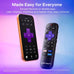 Aurzen Roku TV D1R air USB-C Powered Smart Portable Outdoor Projector White
