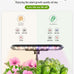 URUQ 8 Pods Hydroponics Growing System with LED Grow Light - Black