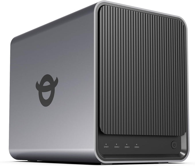 Yxk Zero1 2-Bay Desktop NAS for Home & Personal Storage(Diskless)