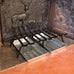 Ash Pan Set for 28-Inch Fireplace Grates – Heavy-Duty Steel Construction, Easy Cleaning and Ash Removal, Durable Fireplace Accessory for Wood-Burning Fireplaces & Hearths