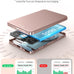 ULiXWH [0.3" Ultra Slim] [Alloy-Made] for Magsafe Portable Charger iPhone