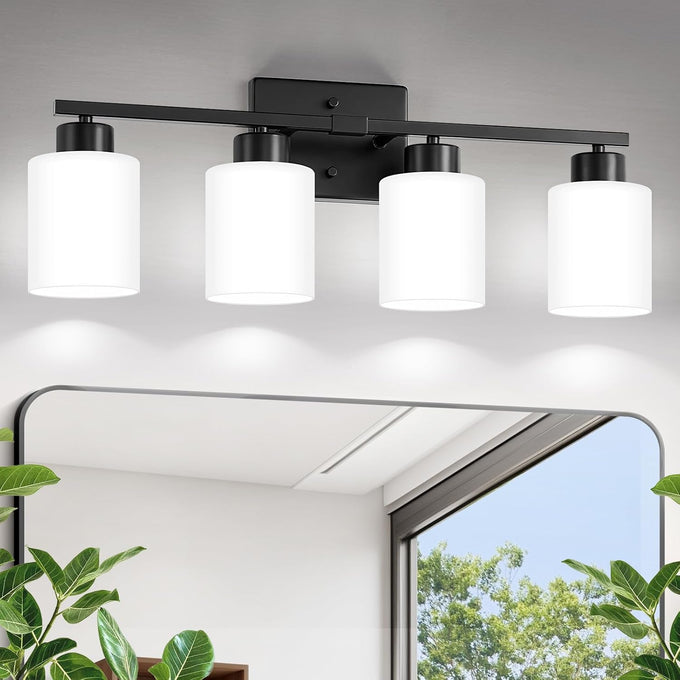 Black Bathroom Light Fixtures Vanity Lighting Over Mirror