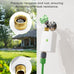 meross WiFi Water Timer for Garden Hose, Brass Inlet & Outet, Rain Skip