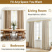 KAMANINA 2 Pack Double Curtain Rod 32 to 86 Inch, Gold Blackout Drapery Rod