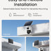 eufy Security eufyCam S4, 4K Solar Camera, 3-Lens PTZ, 360° Coverage