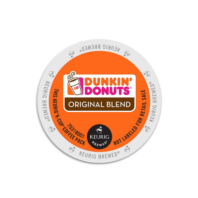Dunkin Donuts Original Blend K-Cup Pods, 44 Cups (2 Pack)