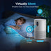 MOOKA Air Purifiers for Home Room up to 1076ft², True HEPA Filter, B-D02L