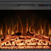 Fireplace Insert Trim Kit for 32.99" W x 24.92" H?Black?B0BBR1HTLN, Only Suitable for Rodalflame Size-Matched Fireplaces