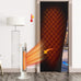 RYB HOME Thick Quilted Thermal Insulated Door Curtain for Winter, W42 x L86