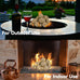 Skyflame 12PCS Fire Pit Ceramic Balls for Indoor Outdoor Fireplace