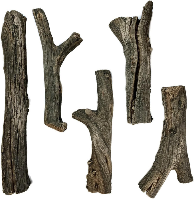 Midwest Hearth Gas Logs Deluxe Decorative Branch and Twig Set | Cast from Real Logs and Hand Painted in USA (Oak 3-Piece)