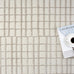 Abani Cream Grid Textured Area Rug - 4' x 6' - Chunky, Plush and Soft Washable Carpet - Perfect for Living Room & Bedroom - Plush Deco Collection