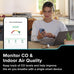 Kidde Smart CO Detector + Indoor Air Quality, Plug-in & AA Battery, COPDLQW