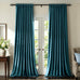 PRIMROSE Brown Velvet Curtains 108 inch Long for Living Room,Set of 2 Panels Blackout Rod Pocket Back Tab Window Treatment Room Darkening Heavy Decorative Curtains Drapes for Bedroom