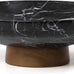 Marble Decorative Fruit Bowl for Home Decor Entryway Pedestal Bowl - White