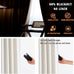 Kayne Studio Grayish White Velvet Pinch Pleated Back Tab Curtains 112 Inch
