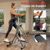 Sunny Health & Fitness Smart Air Walker Elliptical Glider Exercise Machine
