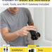 LOCKSTAR® Smart Door Lock • Keyless Entry Deadbolt Door Lock • Multiple Entry Methods – APP • Fingerprint Touch ID • Keypad Code • Card FOB • Traditional Key • Smart Home Devices