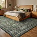 8x10 Area Rugs for Living Room Green Washable Non-Slip Large Carpet