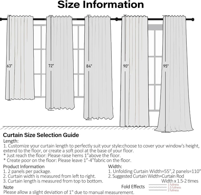 ZJDECOR Blue Striped Blackout Curtains 84 Inches Length,Back Tab Rod Pocket