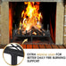Good GAIN Fireplace Grate 26in Heavy Duty w/Ember Retainer,Fire Log Holder