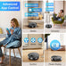 Tikom Robot Vacuum and Mop Combo, 5000Pa Robotic Vacuum Cleaner, 150 Min Max, App & Remote Control, Ideal for Hard Floor, Carpet, Pet Hair, Self-Charge(G8000 Max)
