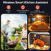 Smart Wireless Meat Thermometer, 2 Probes, WiFi Base with Magnetic Mount
