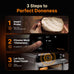 Typhur Sync Air Fryer Oven with Wireless Meat Thermometer Probe, AI Recipes