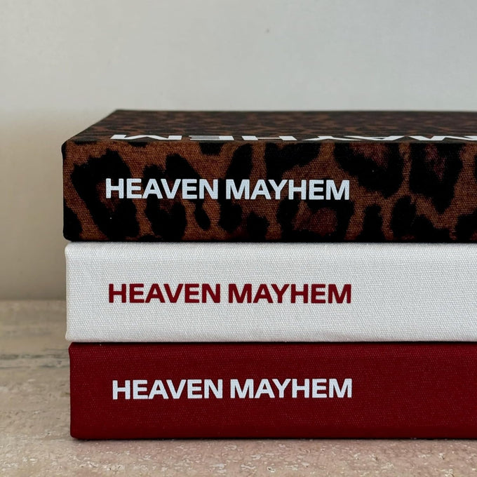 Heaven Mayhem Book Box Vol. 3, Book-Inspired Jewelry Organizer, White