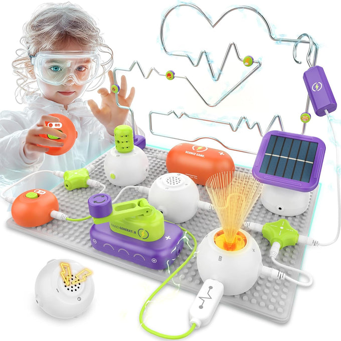 SMILESSKIDDO Science Kits Electronics STEM Kit 420+ Projects 35 Parts