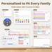 Dragon Touch 10.1 inch Digital Calendar Chore Chart – Interactive Touchscreen, Smart Family Planner, Hearth Display Desk Digital Calendar Best Gifts for Christmas, Wedding, Mom