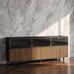 59" Modern Acrylic TV Stand, TV Table Media Console Fits 70in TV