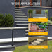 Handrail Railing, Single Post Handrail, Stair Railing for Concrete,Sturdy Handrails with Base, Mountable Iron Stair Handrail for 1 or 2 Steps, Grab Rail for Steps Porch, Railings for Outdoor Step