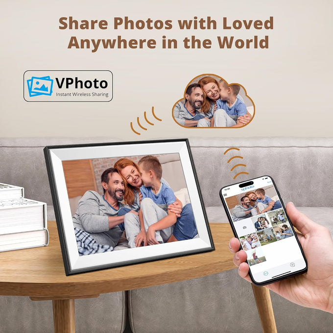Dragon Touch 10.1'' WiFi Digital Picture Frame