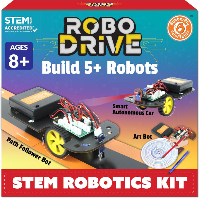 Butterfly EduFields 10in1 STEM Electronics Robotics Kit for Kids Ages 8-12