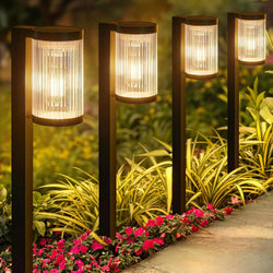 ELECLINK Solar Pathway Lights Outdoor, 6 Pack Upgraded Outdoor Solar Lights for Outside Super Bright Up to 15Hrs, IP65 Waterproof Solar Garden Lights for Yard Path Sidewalk Driveway Walkway Decor
