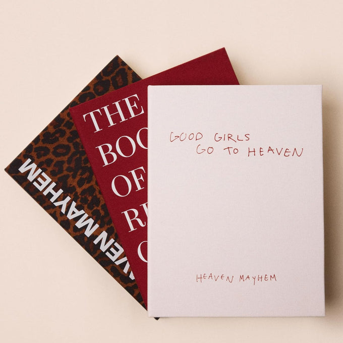 Heaven Mayhem Book Box Vol. 3, Book-Inspired Jewelry Organizer, White