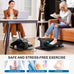 Under Desk Elliptical Leg Exerciser While Sitting for Seniors
