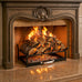 FEBTECH Fireplace Grate 17 inch with Removable Ash Tray and 6 Support Bars
