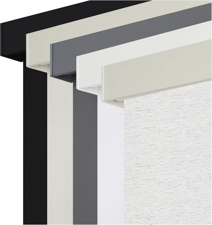 SUNOFF Cordless Blackout Roller Shades Blinds for Windows,34"W x 72"H,Black