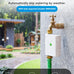 meross WiFi Water Timer for Garden Hose, Brass Inlet & Outet, Rain Skip